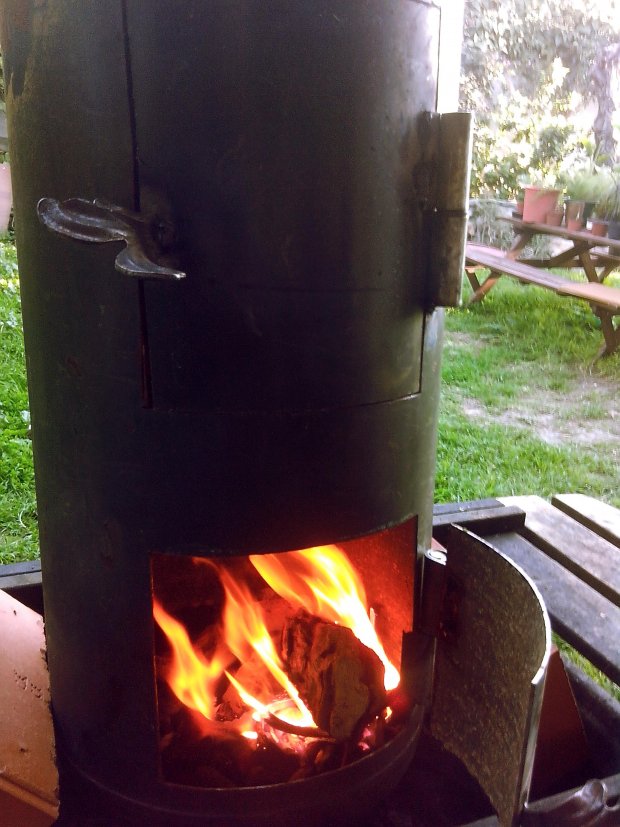 Cómo fabricar un horno de cilindro casero
